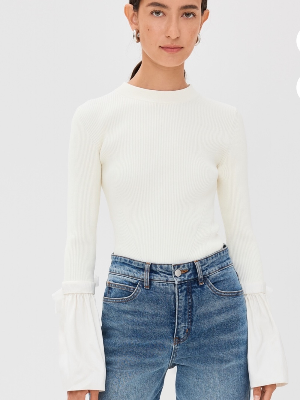 Simkhai Agata Long Sleeve Top